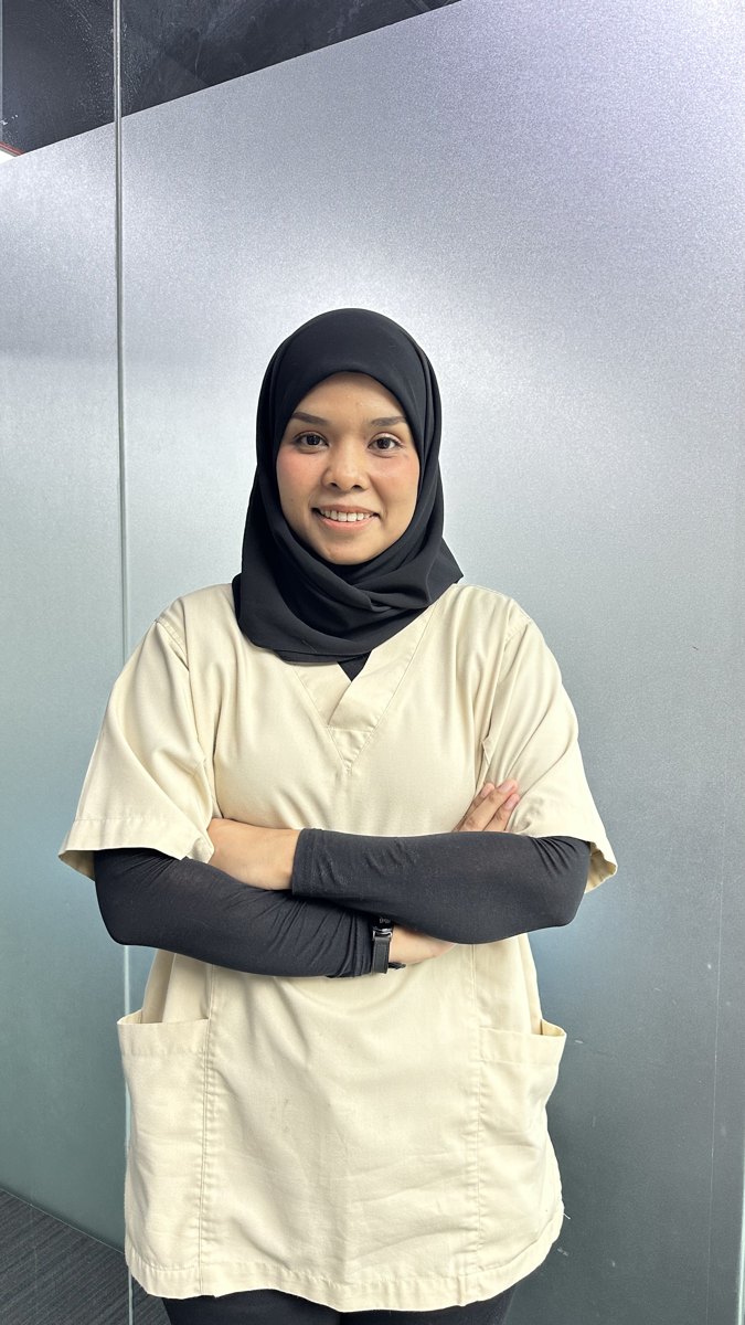 Raja Nazatul Hafizah binti Raja Mokhtar, Lead Physiotherapist