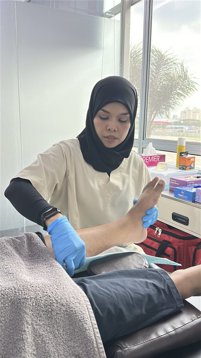 Post-surgical foot and ankle rehabilitation